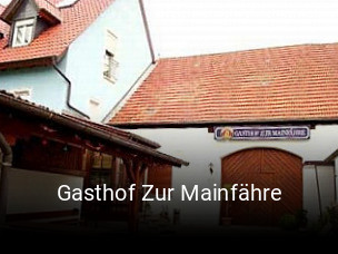 Gasthof Zur Mainfähre