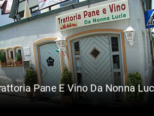 Trattoria Pane E Vino Da Nonna Lucia