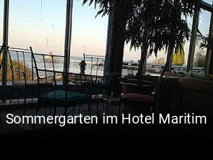 Sommergarten im Hotel Maritim