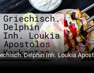 Griechisch. Delphin Inh. Loukia Apostolos Karkantas