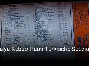 Antalya Kebab Haus Türkische Spezialiteten.m Sediqi