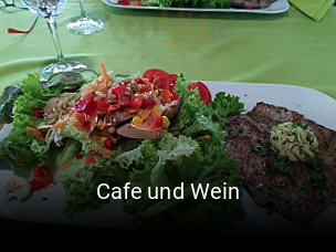 Cafe und Wein