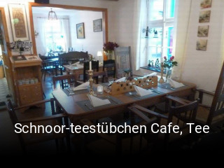 Schnoor-teestübchen Cafe, Tee