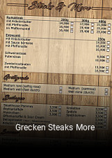 Grecken Steaks More