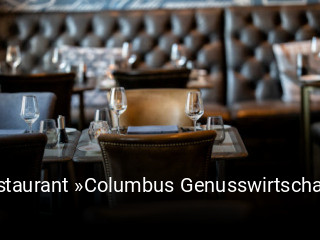 Restaurant »Columbus Genusswirtschaft«