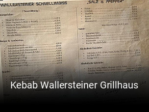 Kebab Wallersteiner Grillhaus