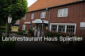 Landrestaurant Haus Splietker