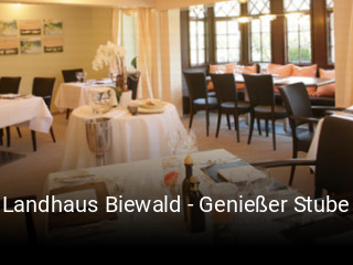 Landhaus Biewald - Genießer Stube