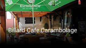 Billard Cafe Carambolage