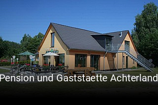 Pension und Gaststaette Achterland