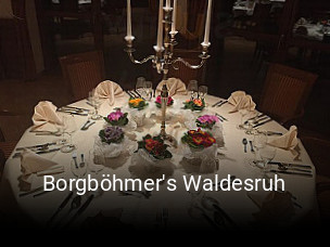 Borgböhmer's Waldesruh