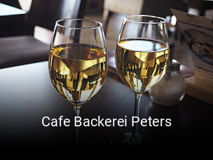 Cafe Backerei Peters