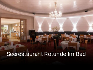 Seerestaurant Rotunde Im Bad