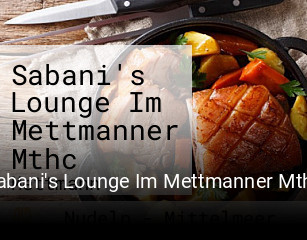 Sabani's Lounge Im Mettmanner Mthc