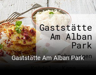 Gaststätte Am Alban Park