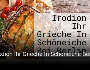 Irodion Ihr Grieche In Schöneiche Bei Berlin