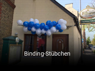 Binding-Stübchen