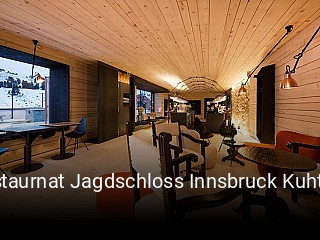 Restaurnat Jagdschloss Innsbruck Kuhtai