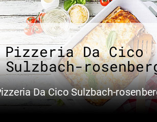 Pizzeria Da Cico Sulzbach-rosenberg