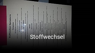 Stoffwechsel