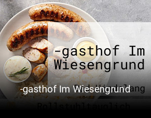 -gasthof Im Wiesengrund