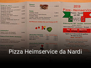 Pizza Heimservice da Nardi