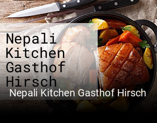 Nepali Kitchen Gasthof Hirsch