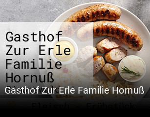 Gasthof Zur Erle Familie Hornuß