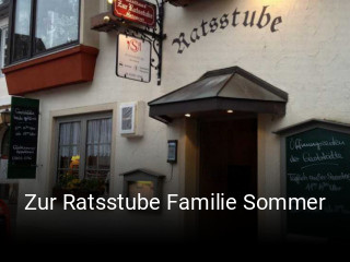 Zur Ratsstube Familie Sommer