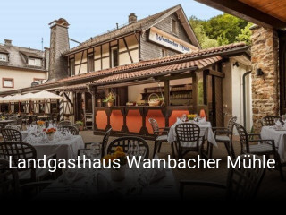 Landgasthaus Wambacher Mühle