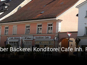 Weber Bäckerei Konditorei Cafe Inh. Franz Weber