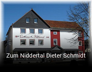 Zum Niddertal Dieter Schmidt