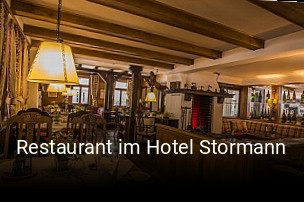 Restaurant im Hotel Stormann