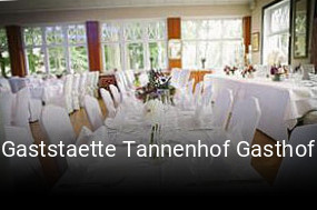 Gaststaette Tannenhof Gasthof