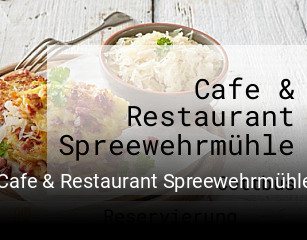 Cafe & Restaurant Spreewehrmühle