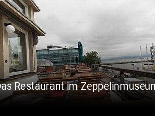 Das Restaurant im Zeppelinmuseum