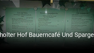 Genholter Hof Bauerncafé Und Spargel-saisonrestaurant