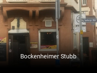 Bockenheimer Stubb