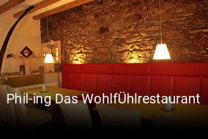 Phil-ing Das WohlfÜhlrestaurant