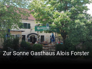 Zur Sonne Gasthaus Alois Forster