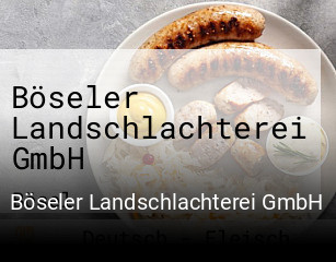 Böseler Landschlachterei GmbH