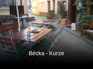 Becka - Kurze