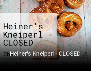 Heiner's Kneiperl - CLOSED