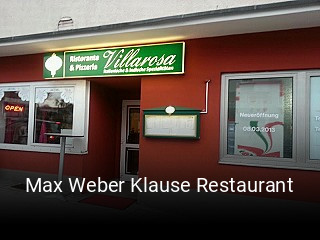 Max Weber Klause Restaurant