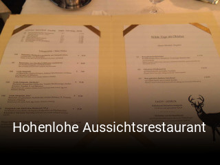 Hohenlohe Aussichtsrestaurant