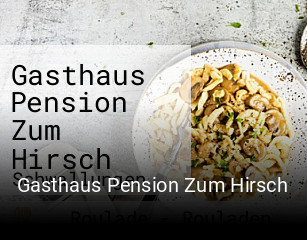 Gasthaus Pension Zum Hirsch