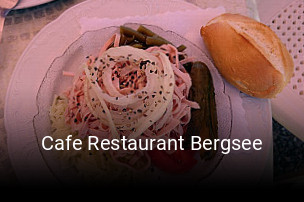 Cafe Restaurant Bergsee