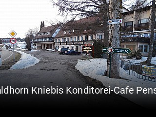 Waldhorn Kniebis Konditorei-Cafe Pension Schwarzwaldladle