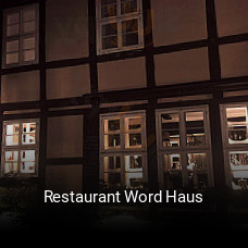 Restaurant Word Haus