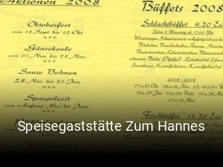 Speisegaststätte Zum Hannes